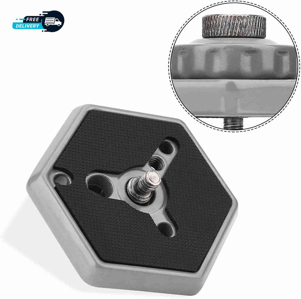 Bogen Hexagon Quick Release Plate for Tripod Camera