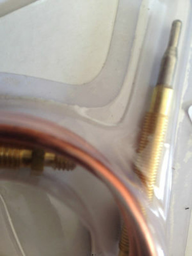 RHEEM HOTFLO WATER HEATER, COOKER THERMOCOUPLE 0.892.100-600mm