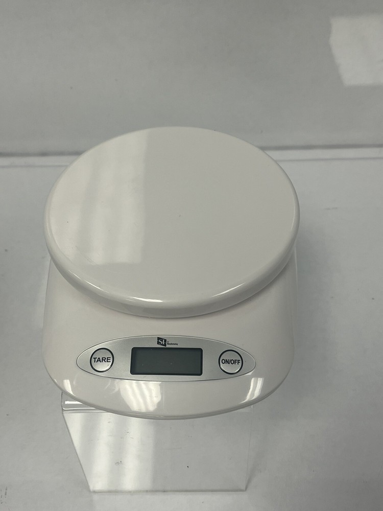 SI Manufacturing Digital Compact Scale With 5 Cup Bowl