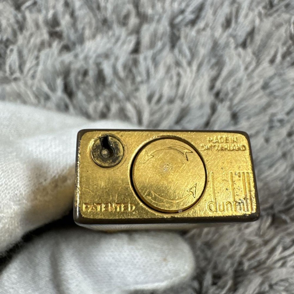Gold Dunhill Roller Gas Lighter