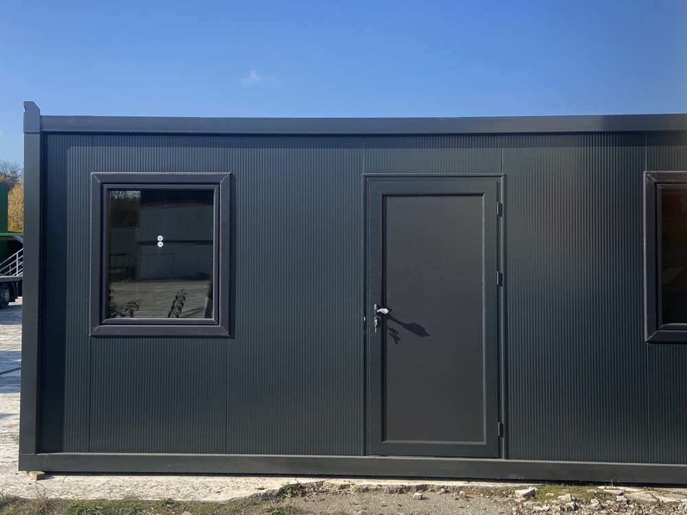 20ft Tiny House Container Cabin Prefab Modular Home Garden Office EU