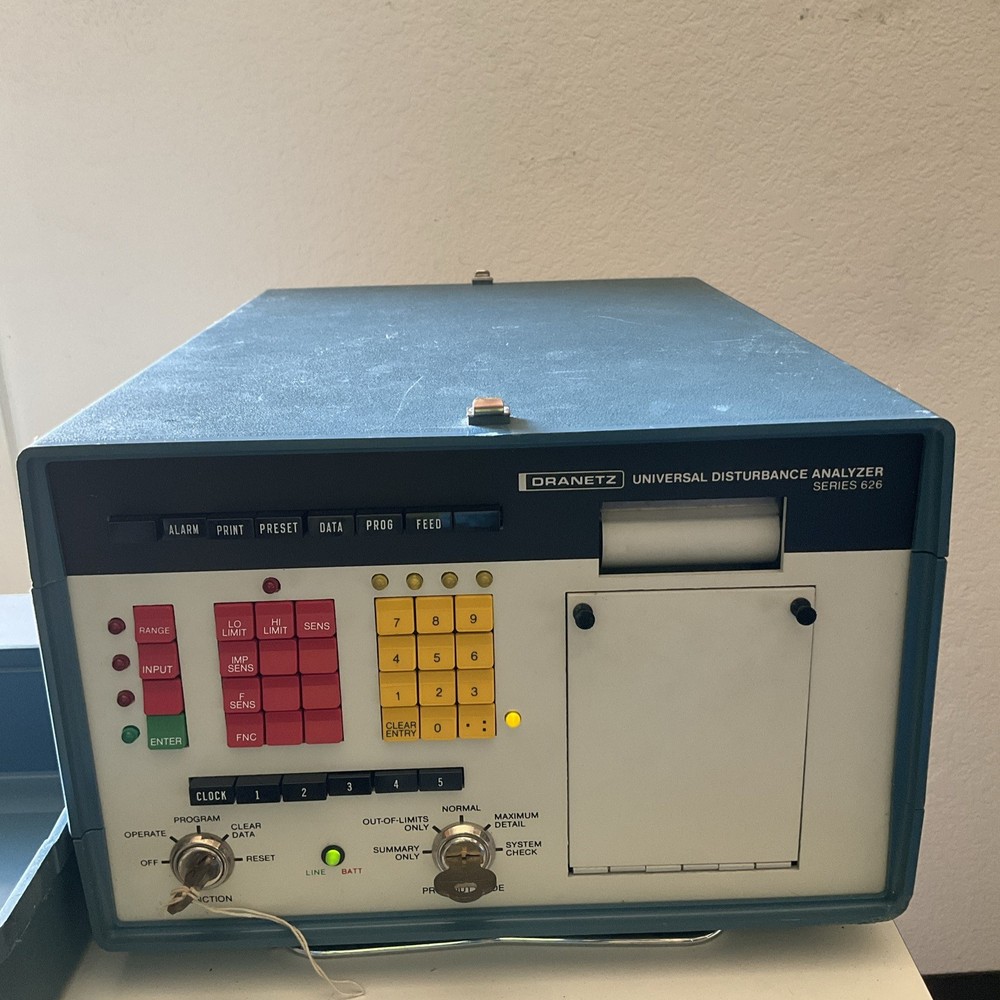 Dranetz Universal Disturbance Analyzer Series 626