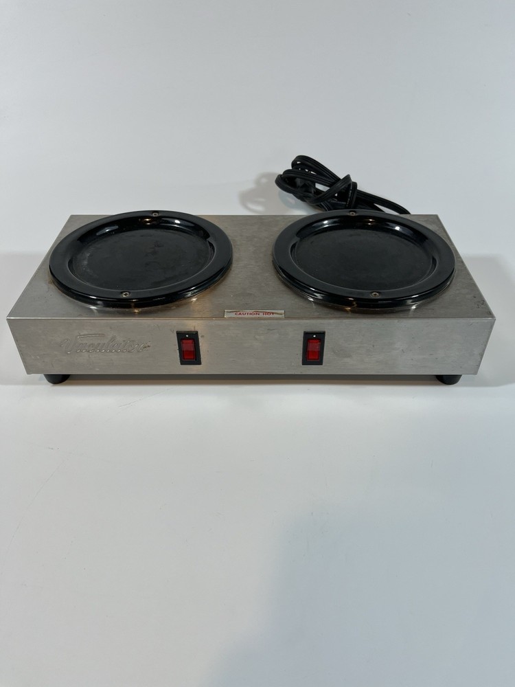 Vaculator LCPW-2 Double Coffee Pot Burner TESTED