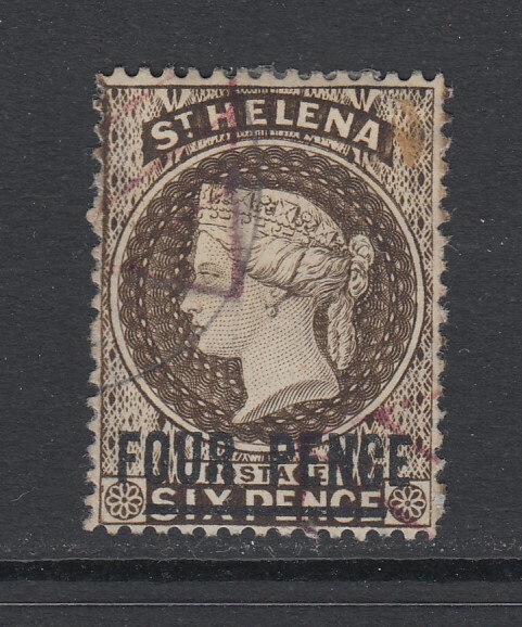 St. Helena, Scott 38a (SG 43c), used