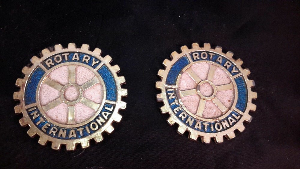 Lot of Nine Fraternal Metal Emblems