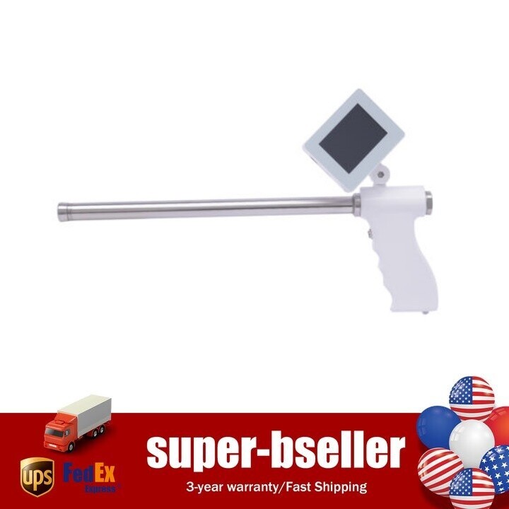 Insemination Kit For Cows Cattle Visual Insemination Gun Adjustable Screen
