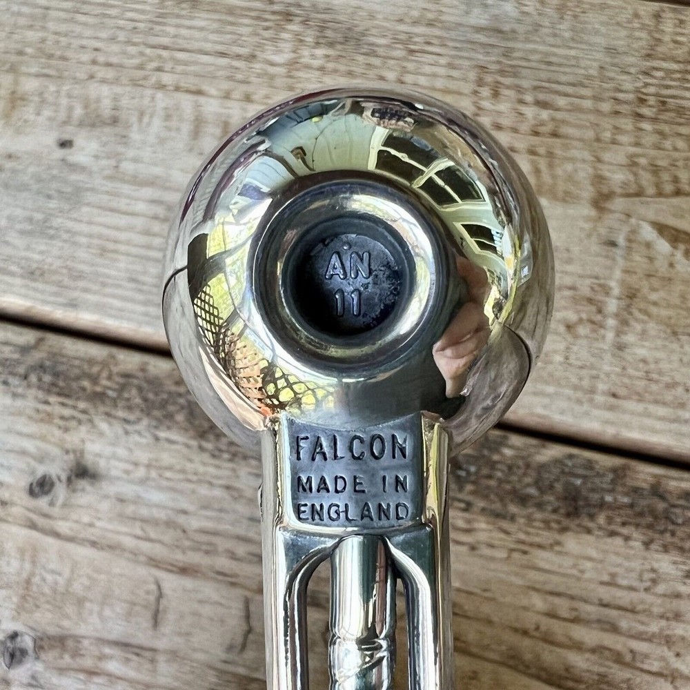 Falcon Chrome Bent Pipe Smooth Stem 7122C - New