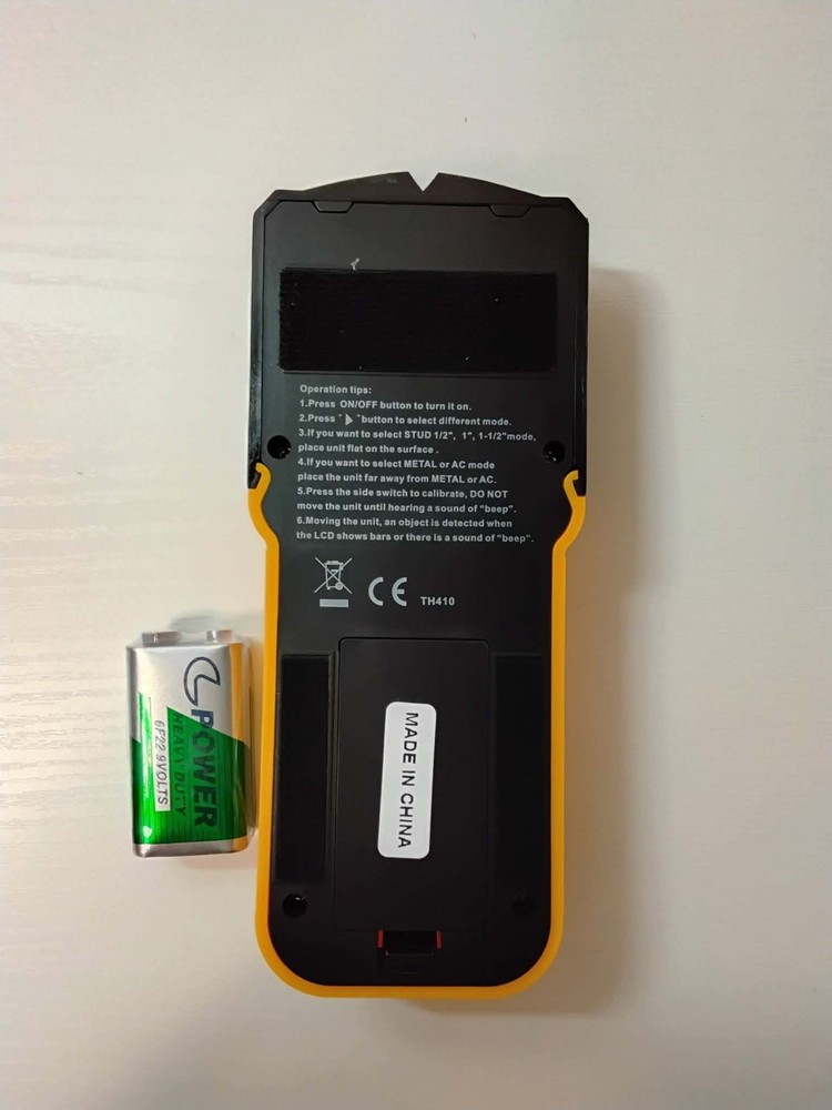 5 in 1 Wall Stud Finder with Smart Chip & Backlit LCD - Perfect for DIY Projects