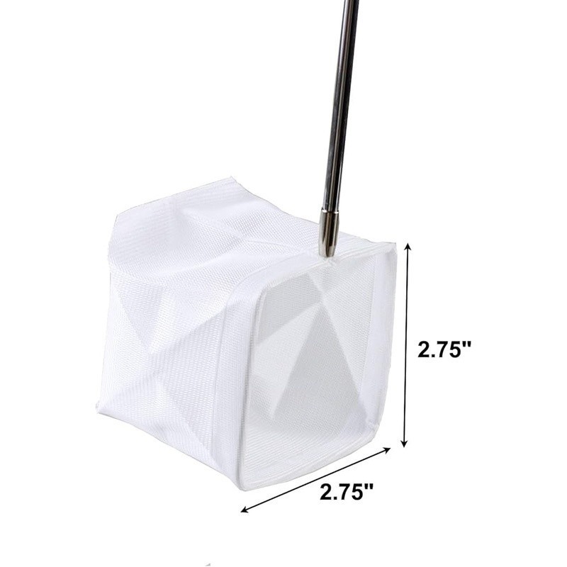 Telescopic Shrimp Net Soft Nylon Mesh Fish Transfer Tool Adjustable Handle New