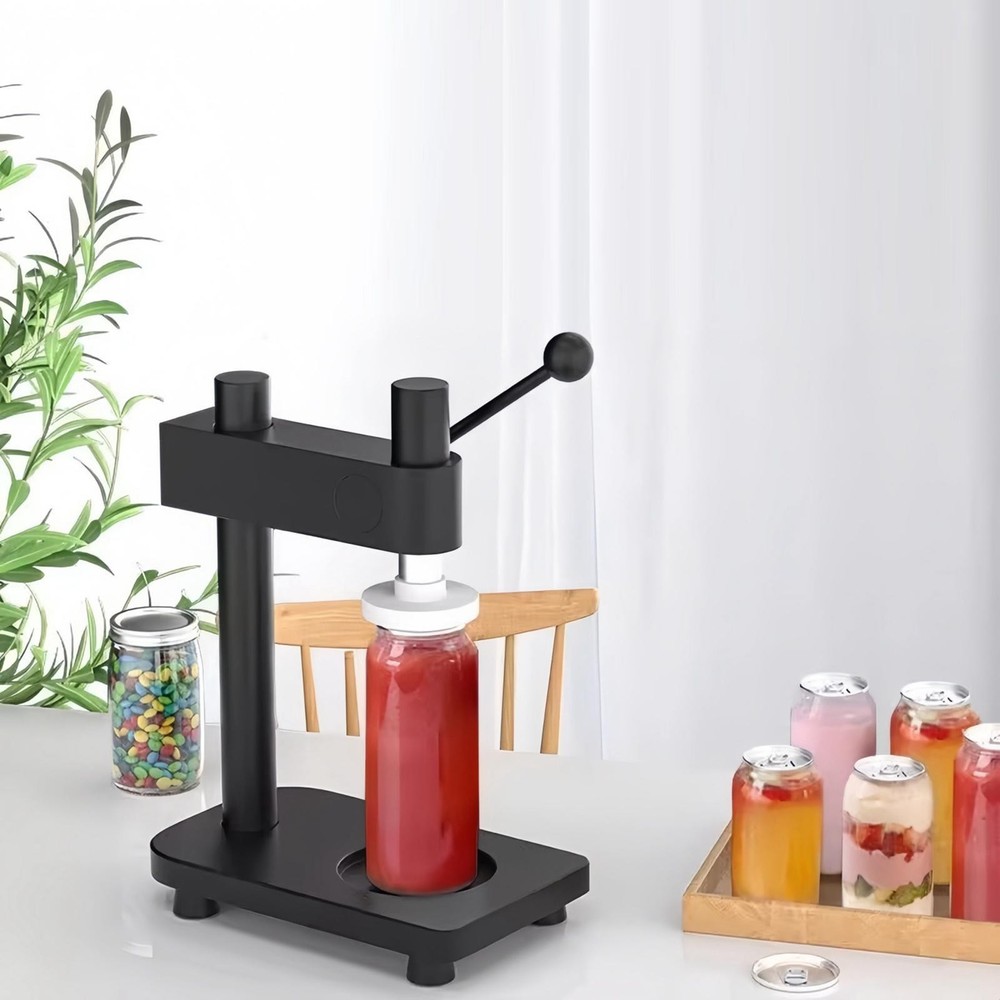 Manual Bottles Sealer for 55mm Caps Easy Operations Can Sealer Machine