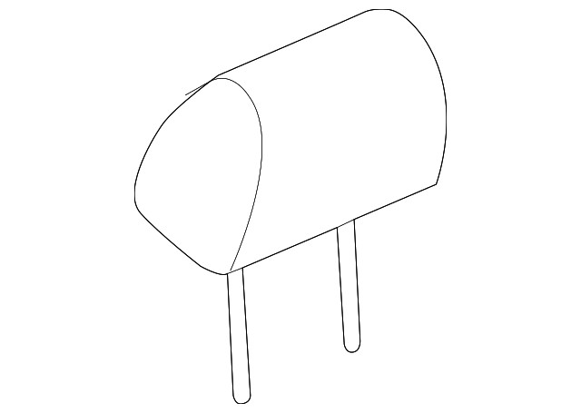 Genuine Mazda Headrest TE69-88-240-02