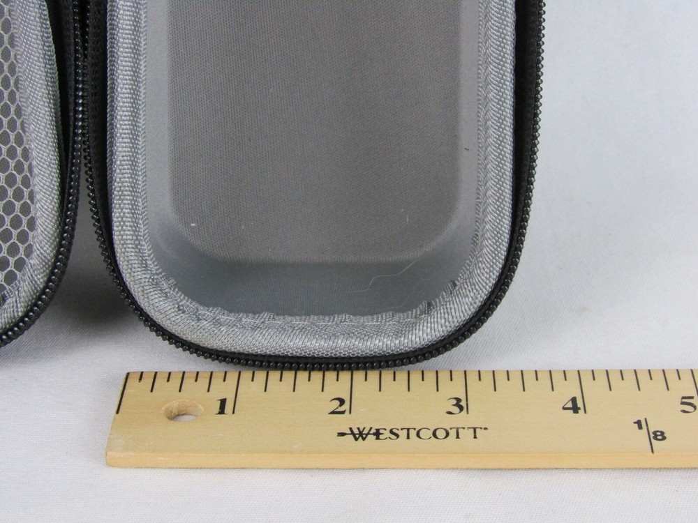 Dan Technology Case-Zip Around with Handle-Black-Approx. 14” x 4”-Felt Lined-EUC