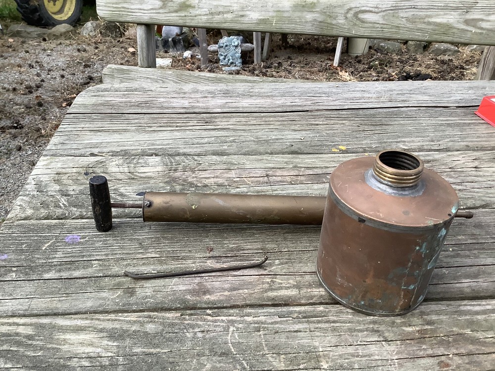 Antique Vintage Copper Bug Sprayer
