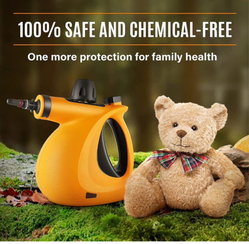 Bed Bug Steamer Kill Bed Bugs & Eggs Kills Easy Fast Non Toxic Child Safe Method