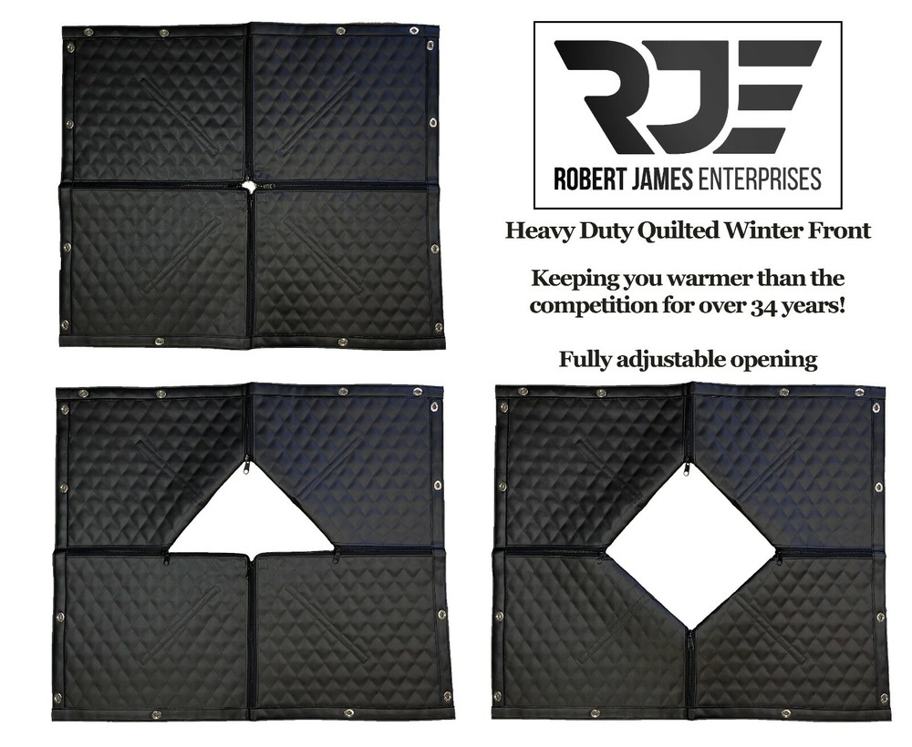 ALL YEARS Peterbilt 567 Winter Front *Includes No Drill Snap Installation