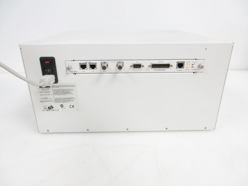 NETCOM SYSTEMS 6000B SMB-6000B ANALYSIS SYSTEM CHASSIS & MODULE SMARTBITS