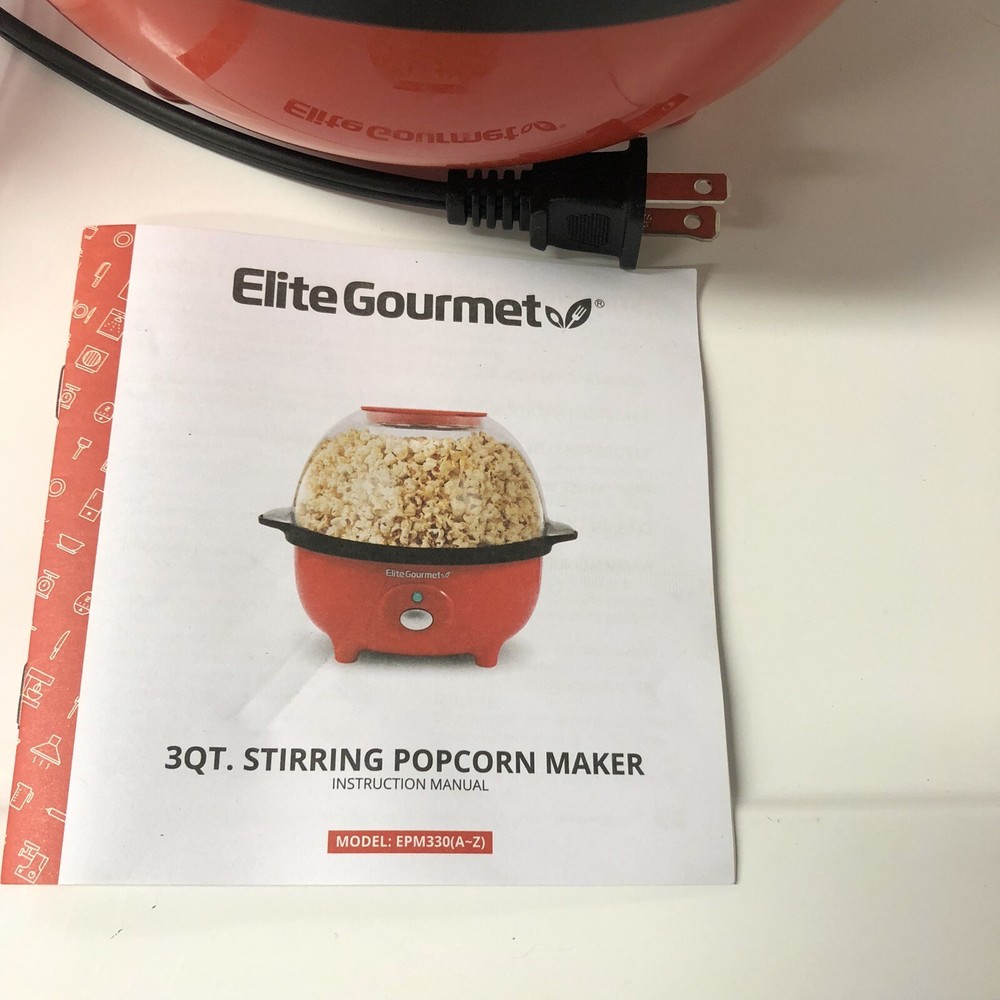 Popcorn Maker Automatic Stirring Electric New