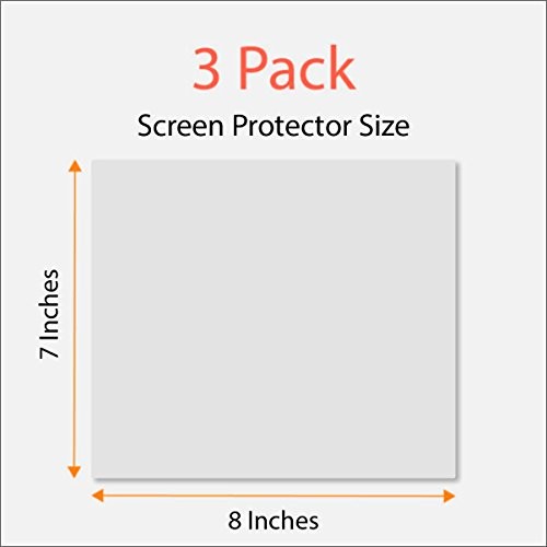 Universal Trimmable Screen Protector for All Mini Navigation (3-Pack), Anti