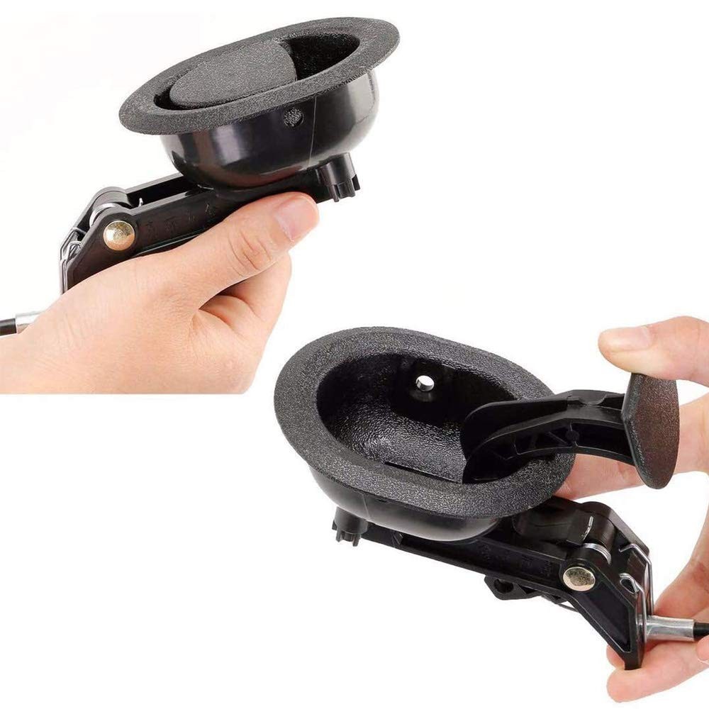 Sofa Chair Recliner Release Pull Handle 3" by 3.5" Replacement Parts with Cable