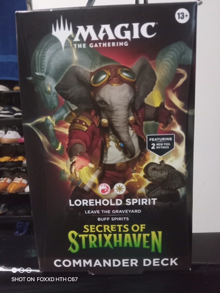 Magic: The Gathering Lorehold Spirit Commander Deck Strixhaven Sealed Quintorius