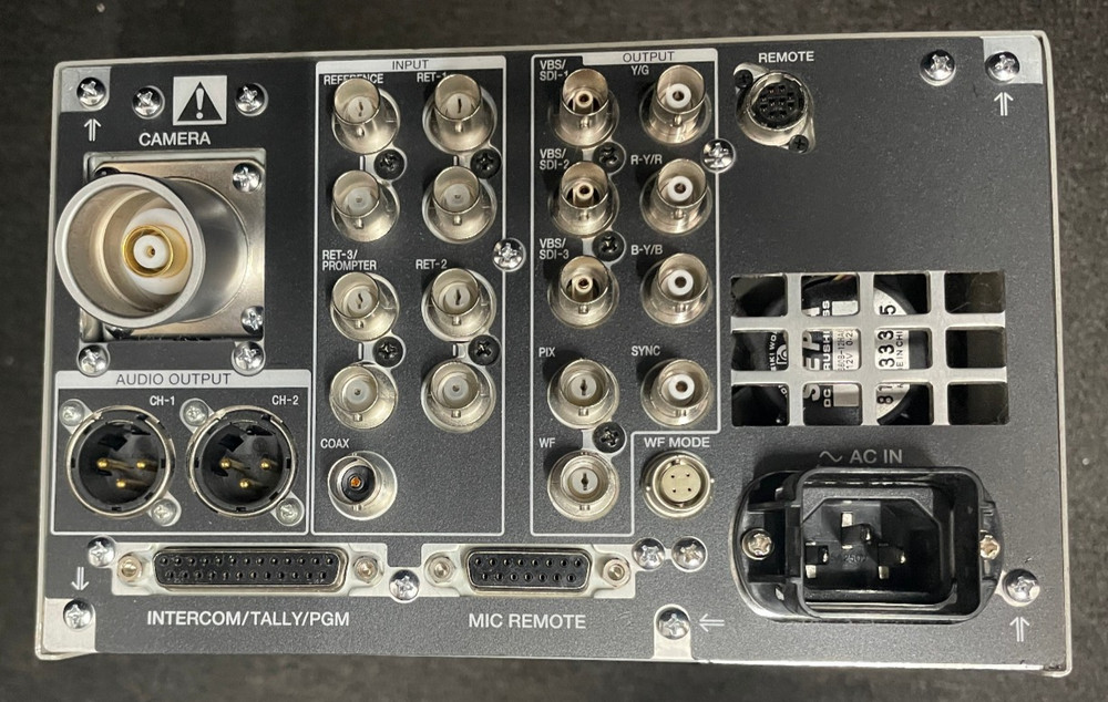 Sony CCU-TX50 Camera Control Unit