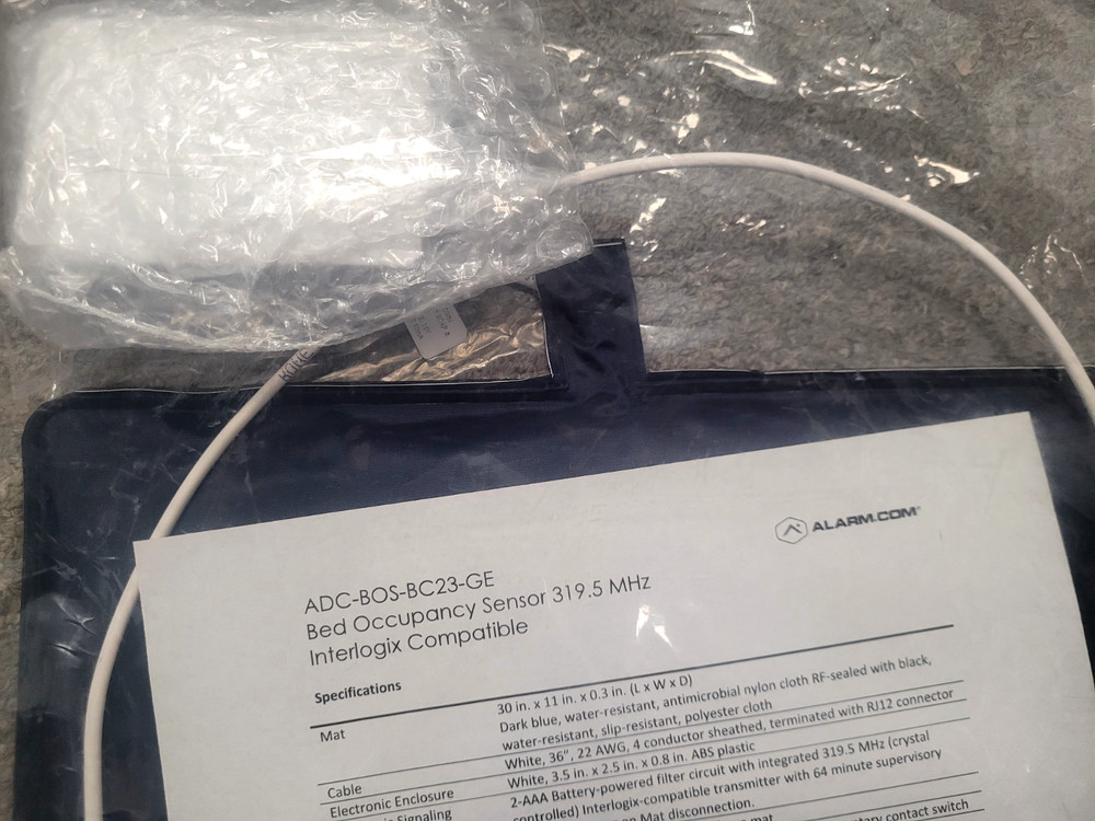 BED SENSOR SYSTEM ADC-BOS-BC23-GE INTERLOGIX COMPATIBLE
