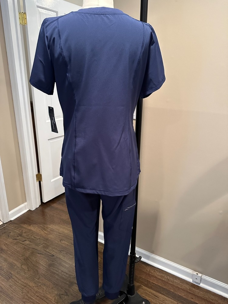 Contego Active Stretch Navy Scrub Set - Size Small - NWT