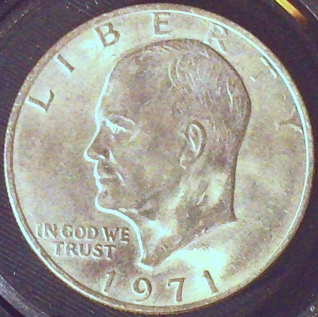 1971 P EISENHOWER DOLLAR  CIRCULATED