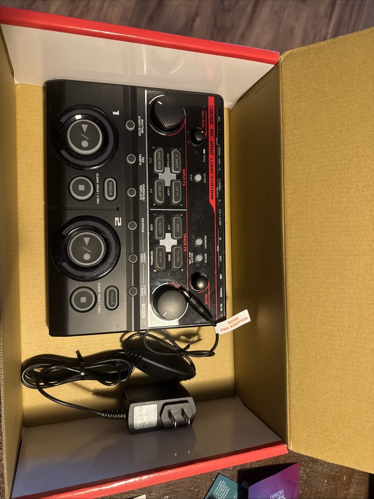 Boss RC202 Loop Station Compact Tabletop Two-Track Looper