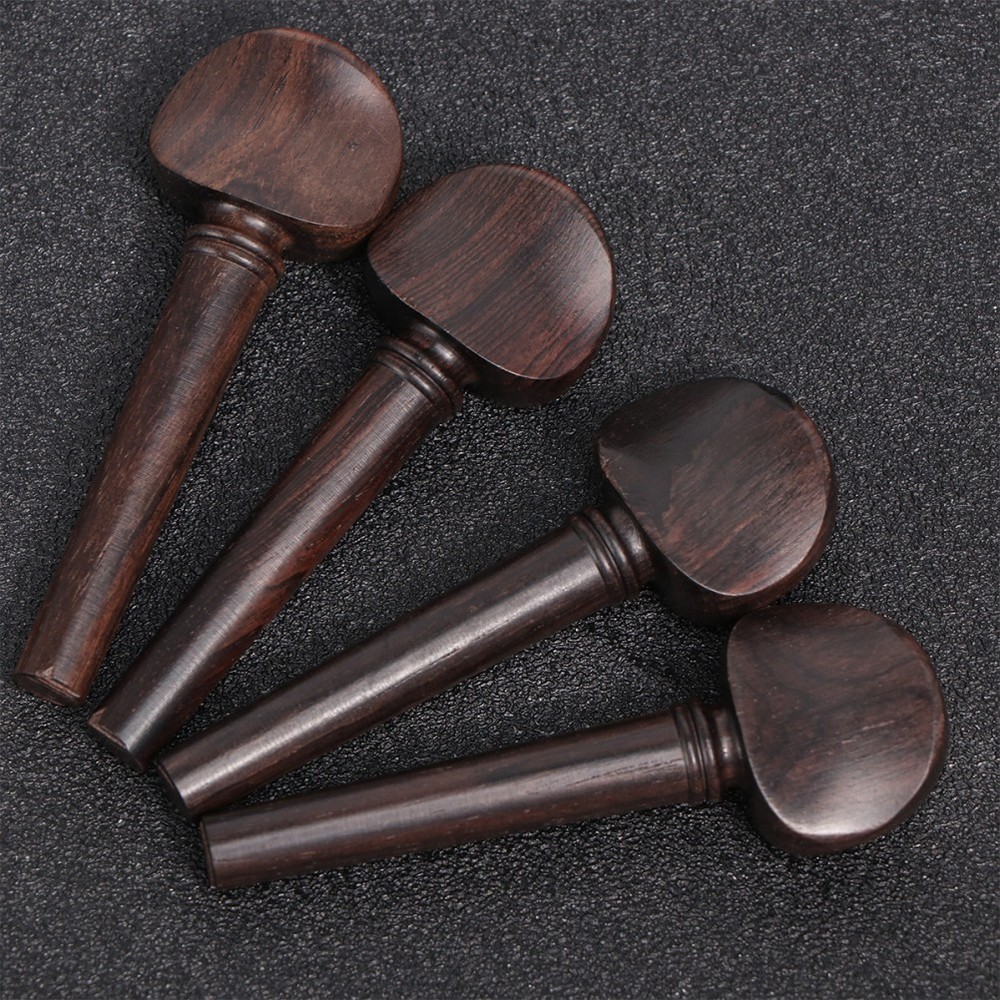 4 PCS String Instrument Accessories Violin Geared Pegs Replacement