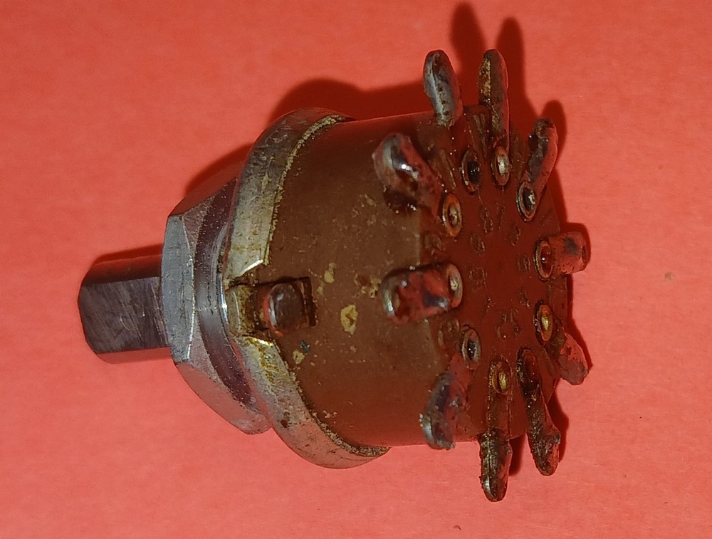 Grayhill Series 5000 Selector Switch SP10T 10-Position Single Pole Rotary Switch