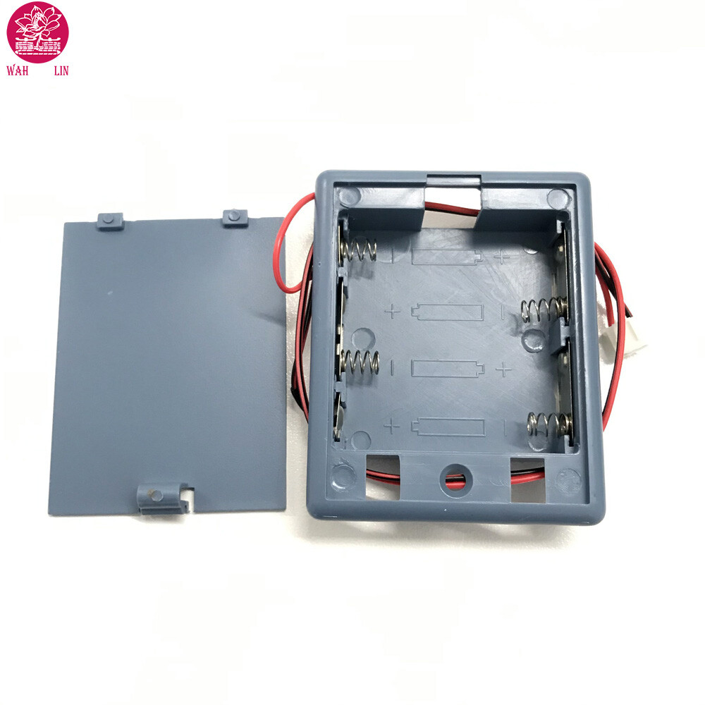 2PCS 4 AA Cell Battery Holder for Safety Box, Values Safe & Other Electronics