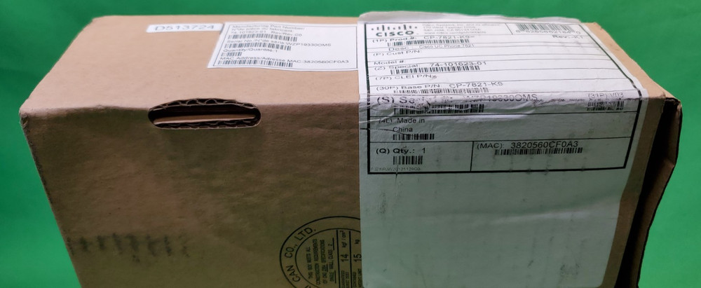 Cisco Cp-7821-k9 IP Phone 7821