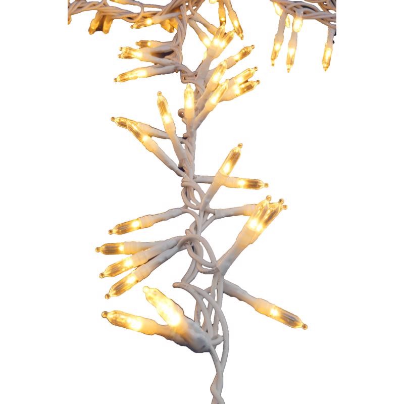 Celebrations LED Mini Clear String Christmas Lights 9 ft