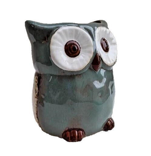Ceramic Owl Decorative Vase