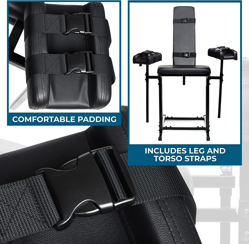 Obedience Adjustable Bondage Chair by Master Series