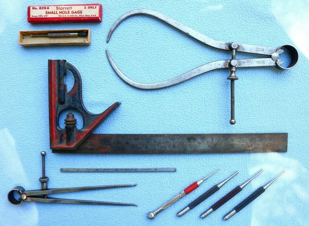 Mixed lot Mechanics tools Starrett XA