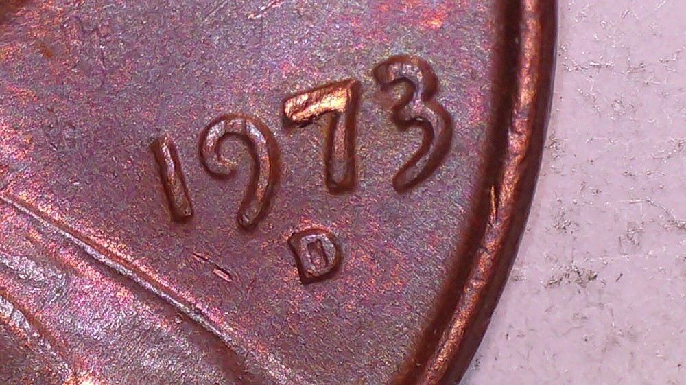 1973 D Lincoln Cent RPM (#77334)