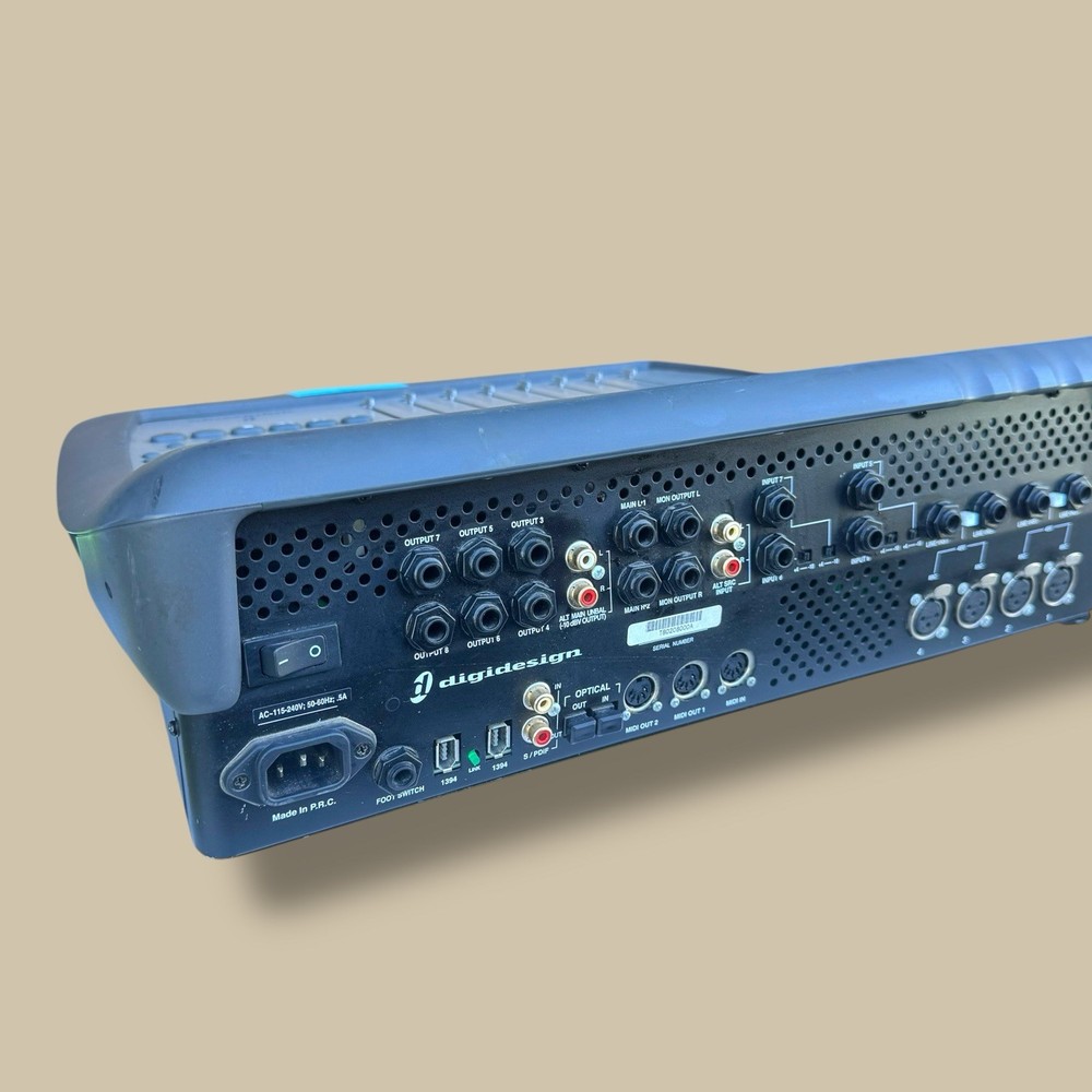 Digidesign 002 MX002 Tested in Demo Only Missing Knobs