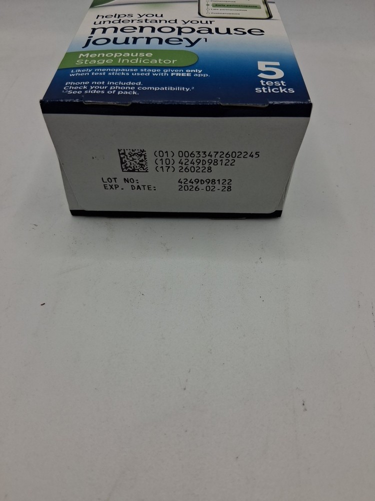 3x Clearblue Menopause 5 Test Sticks