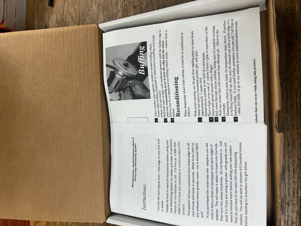 THIS IS A KNIFE SHARPENER WHEEL KIT