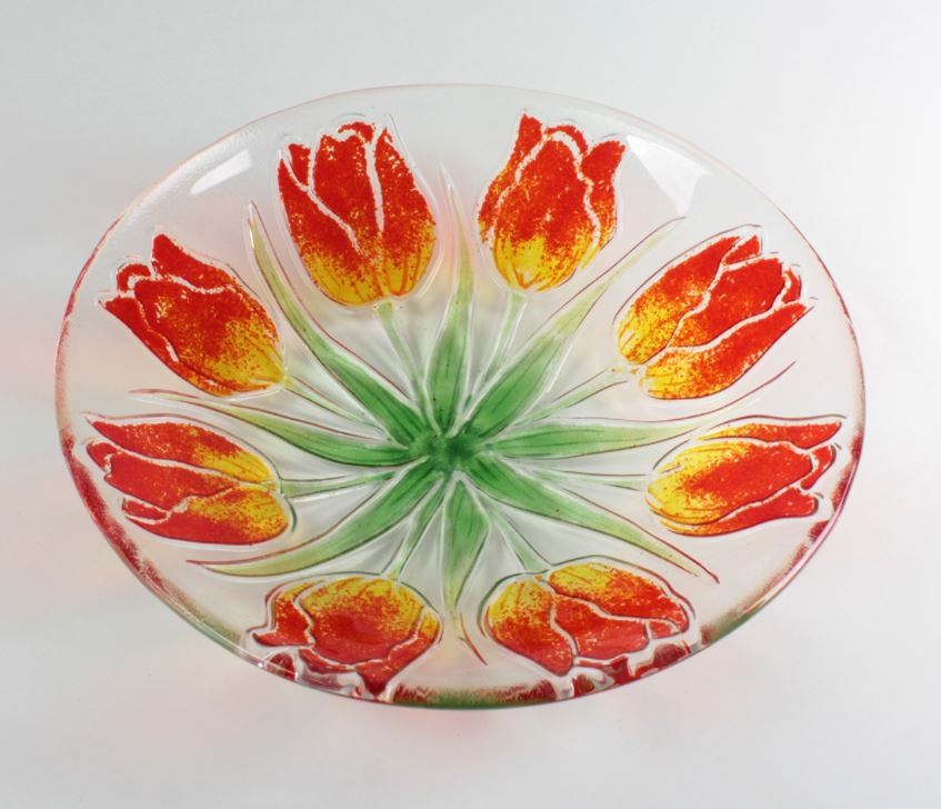 Tulip Texture Mold #DT35 - Glass Fusing
