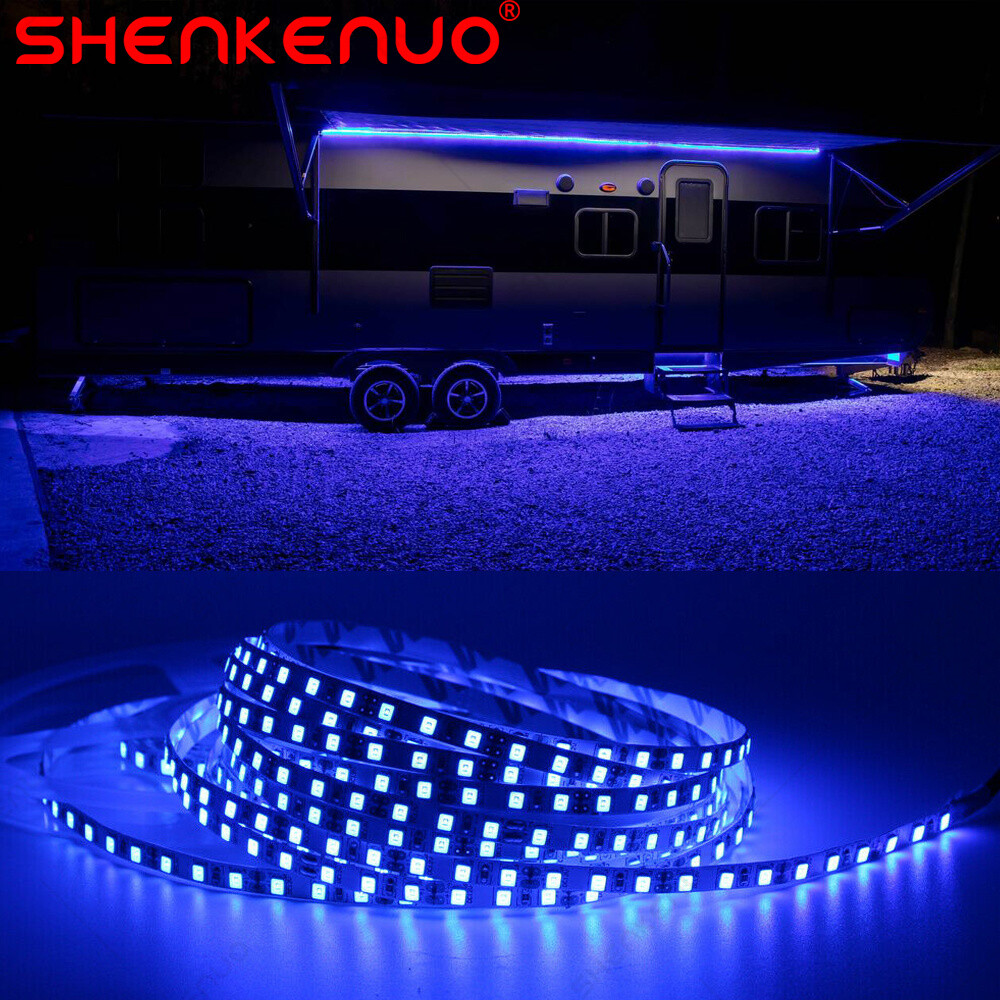 Bar Billiard Pool Table Bumper LED Blue Colour Changing Lights Remote Controlled