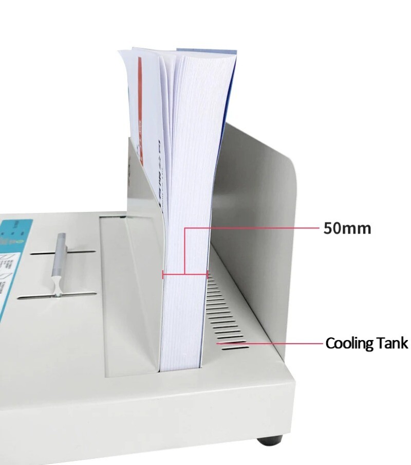 Binding Machine Hot Melt Plastic Loading Machine Small Album Contract Books