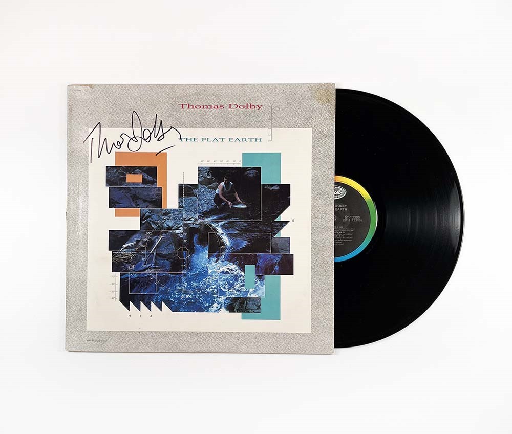 Thomas Dolby Autographed Signed Album LP Record Certified Authentic BAS COA