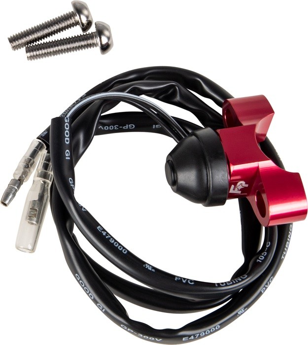 Fire Power Billet Space Saver Perch Mount Kill Switch Red