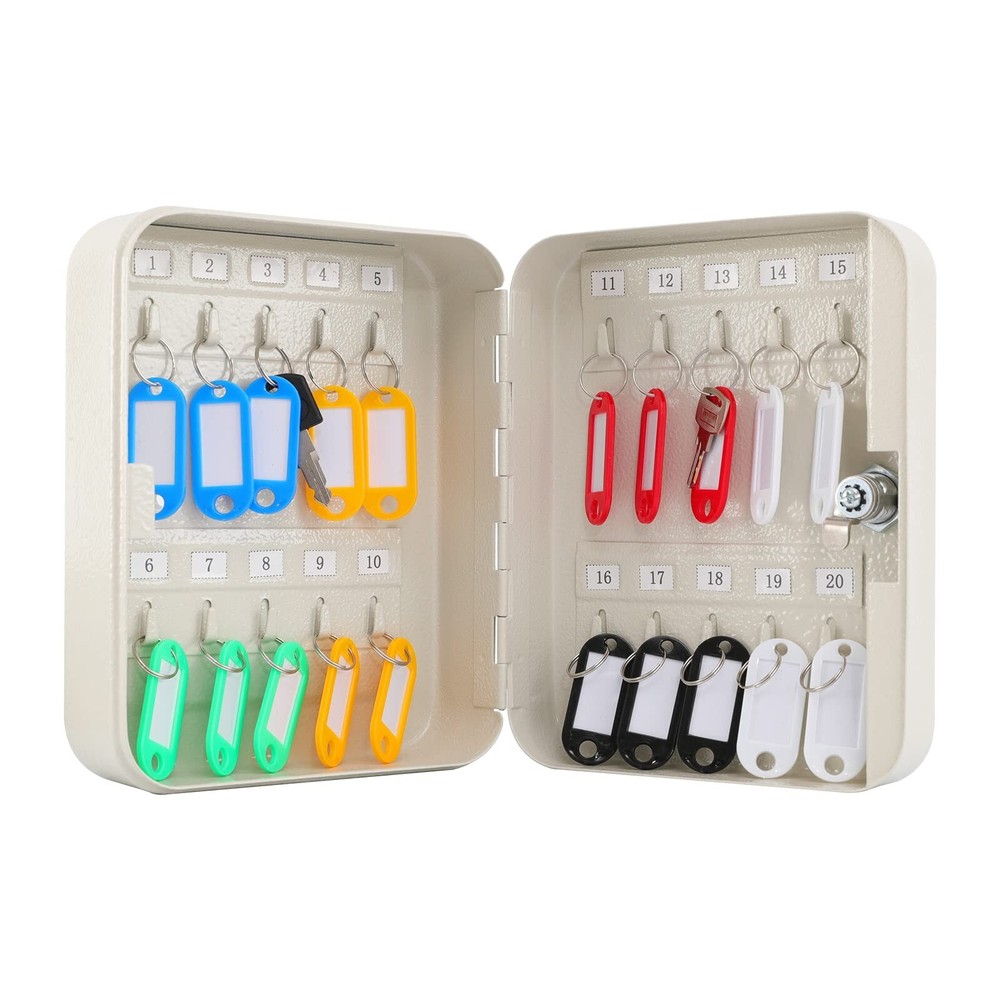 KYODOLED Key Cabinet Wall Mount, Locking Key Organizer, Key Storage Lock Box ...