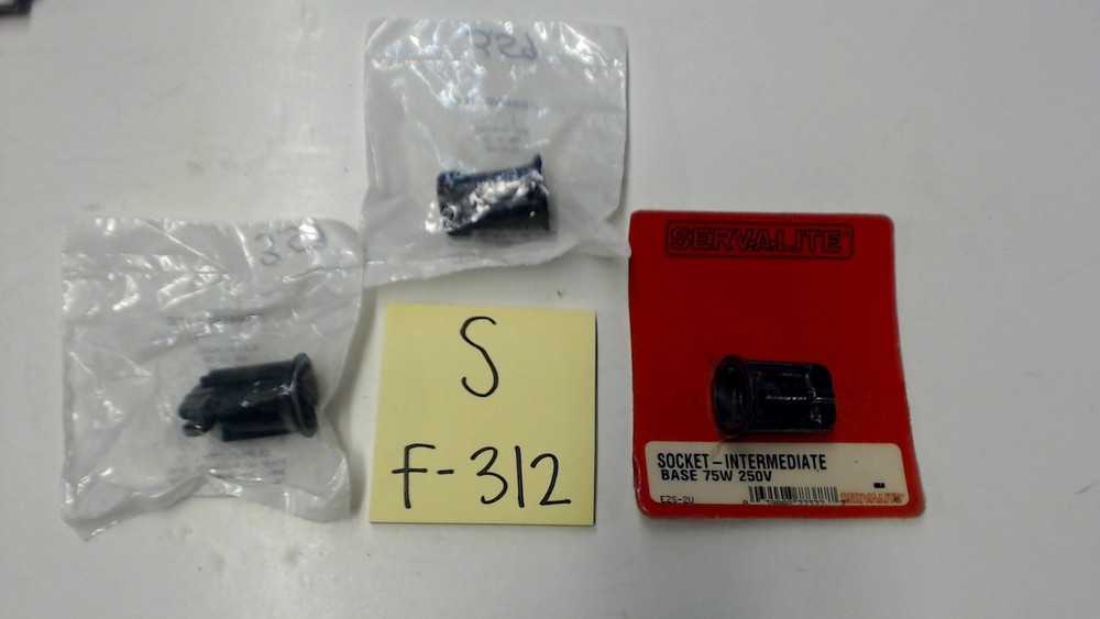 Socket-Intermediate Base Lot of 3 (75W-250U)