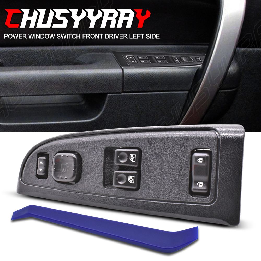 Front Left Side Power Window Switch 15883322 For Chevy Silverado 2003-07