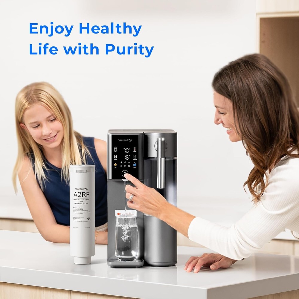 Waterdrop WD-A2RF Filter,Replacement for WD-A2 Countertop Reverse Osmosis System